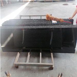 Black Star galaxy granite slab tiles
