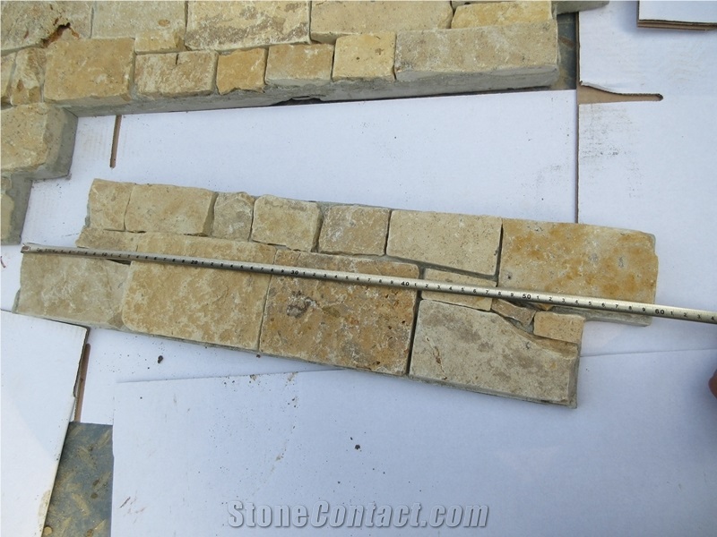 Beige Limestone Cement Panel For Wall Cladding