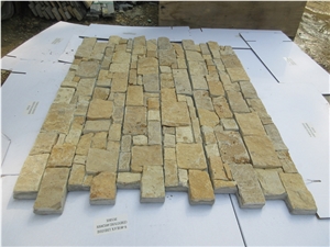 Beige Limestone Cement Wall Cladding Panels