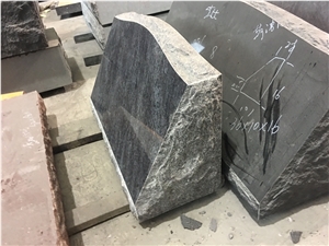 Canada Bahama Blue Granite slant Monuments