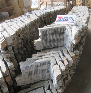 Split Rust Quartzite Exterior Wall Corner Stone