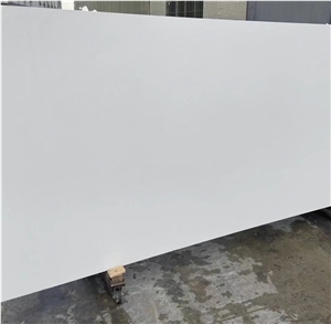 Artificial Jazz White Quartz Crystal Pure White Quartz Slabs
