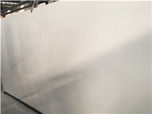 Pure White Artificial Stone Marble Slabs Factory