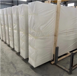 Pure White Artificial Stone Quartz Slabs