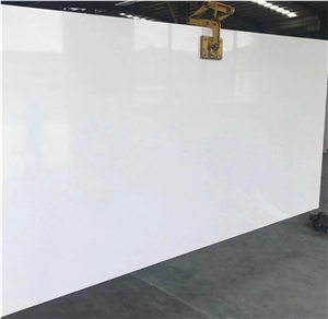 Pure White Artificial Stone Quartz Slabs