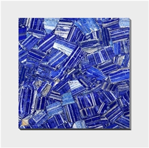 Semiprecious Stone Blue Sodalite Slabs Luxury Wall Panels Semiprecious Stone Blue Sodalite Slabs Luxury Wall Panels