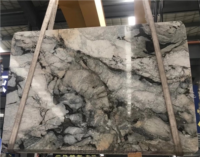 Barcelona Grey Imported Grey Marble Slabs Wholesale Price