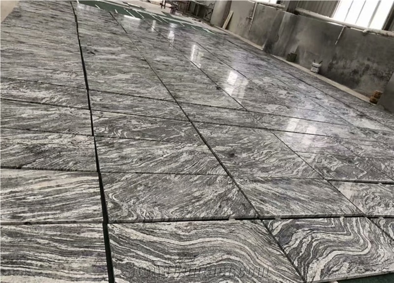 Cheap China Juparana Grey Granite Polished Random Slabs
