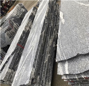 Cheap China Juparana Grey Granite Polished Random Slabs