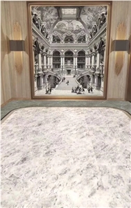 China Alps White Marble For Modern Interior Decor And Design
