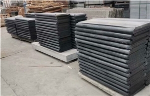 China Dark Grey New Impala Black G654 Hainan Granite Slabs