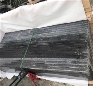 China Dark Grey New Impala Black G654 Hainan Granite Stairs