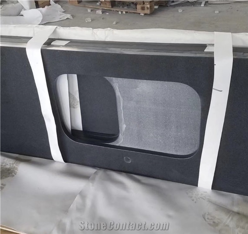 China Dark Grey New Impala Black G654 Hainan Granite Tops
