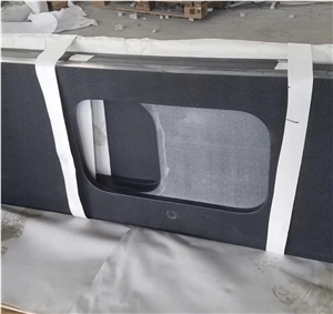 China Dark Grey New Impala Black G654 Hainan Granite Tops China Dark Grey New Impala Black G654 Hainan Granite Tops