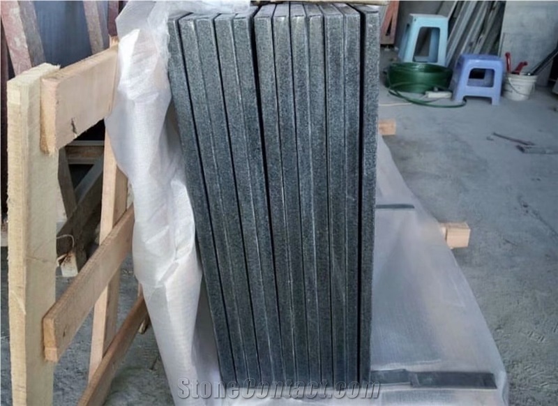 China Dark Grey New Impala Black G654 Hainan Granite Tops