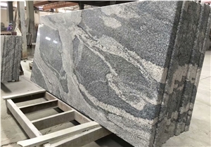 China Juparana Grey Granite Waves Black Granite Vanitytop China Juparana Grey Granite Waves Black Granite Vanitytop