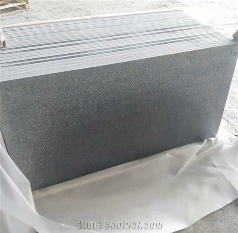 China New G654 Padang Dark Grey Granite Slabs and Tiles 