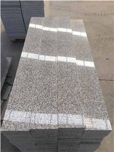 G603 Grey Granite Steps Risers Stairs China Hubei Grey Tile