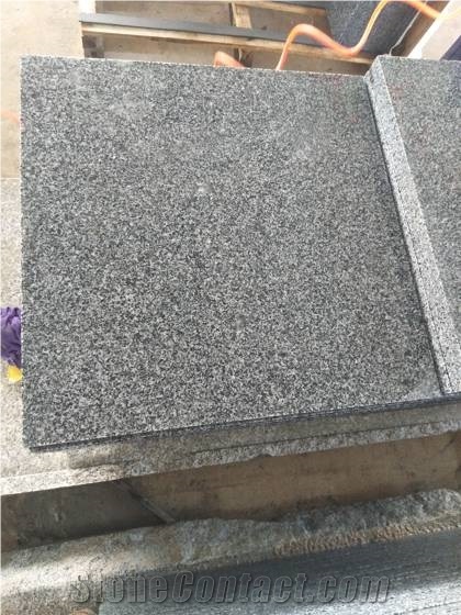 Hainan G654 Dark Grey Granite Tiles Exterior Wall Cladding