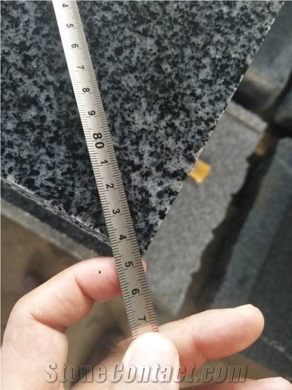 Hainan G654 Dark Grey Granite Tiles Exterior Wall Cladding
