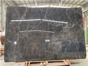HERMES Grey Marble Grey Slabs Tiles Factory Price