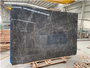 HERMES Grey Marble Grey Slabs Tiles Factory Price