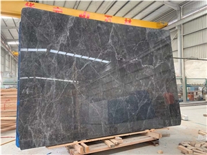 HERMES Grey Marble Grey Slabs Tiles Factory Price