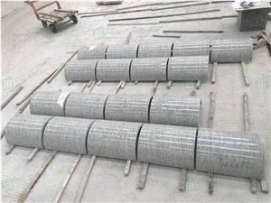 High-Quality Swan White Granite Outdoor Column Cladding