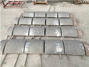 High-Quality Swan White Granite Outdoor Column Cladding