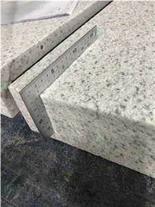 Natural American Bethel White Granite Wall Cladding Project