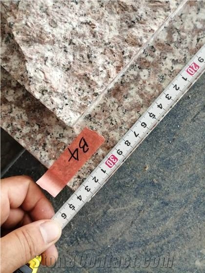 Natural Surface Peach Red G687 Granite Wall Cladding