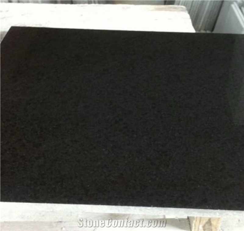 New G684 Stair Black Basalt Flamed Bullnose Step