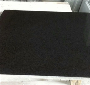 New G684 Stair Black Basalt Flamed Bullnose Step