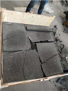 Snow Grey Granite Flagstone Irregular Landscaping Paving
