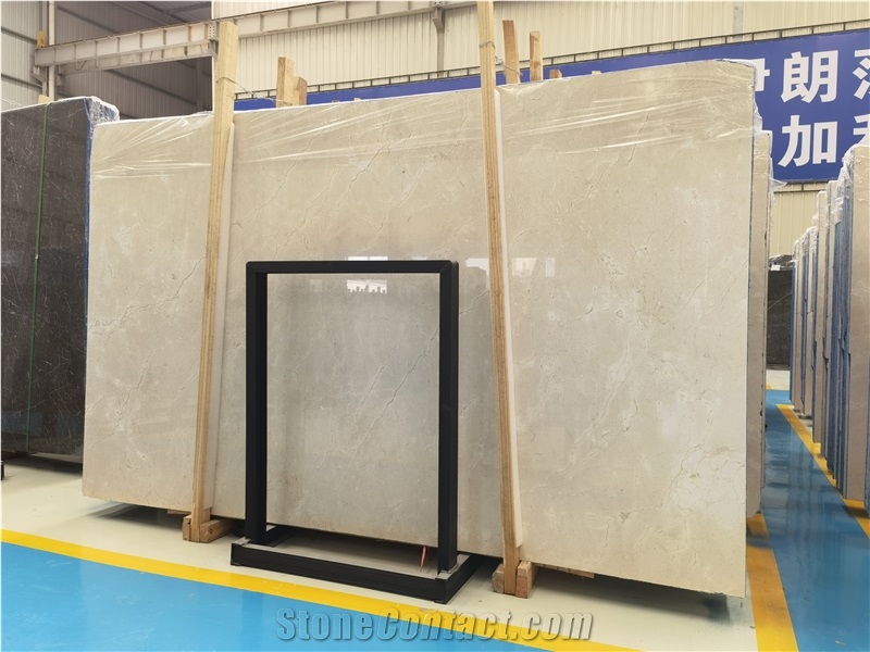 Spanish Beige Crema Marfil Marble Flooring and Walling Tiles