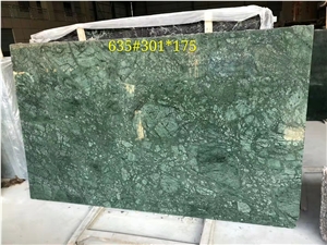 Verde Guatemala Dark Green Marble Polished Slabs and Tiles