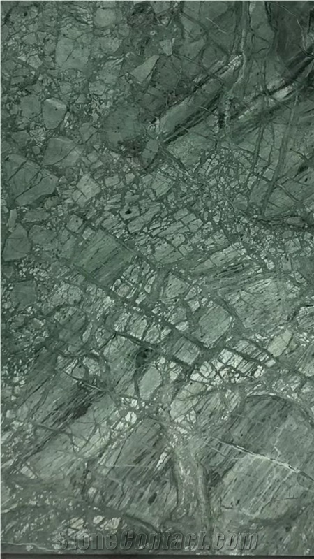 Verde Guatemala Dark Green Marble Polished Slabs and Tiles