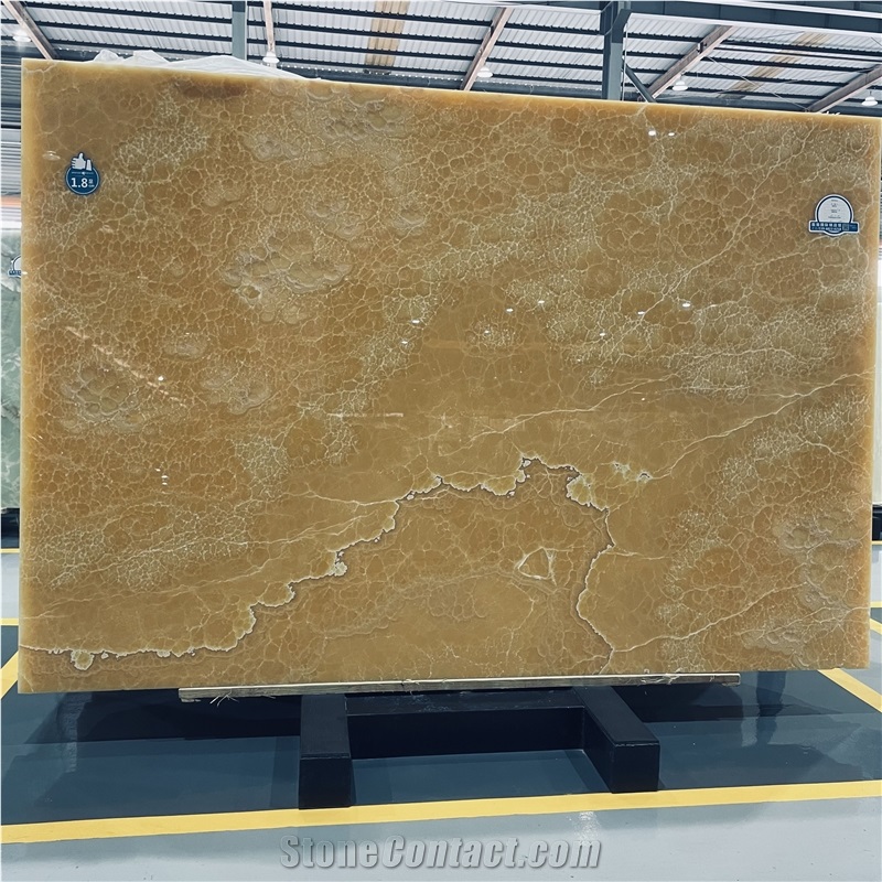 Export China Exotic Natural Polished Yellow Onice