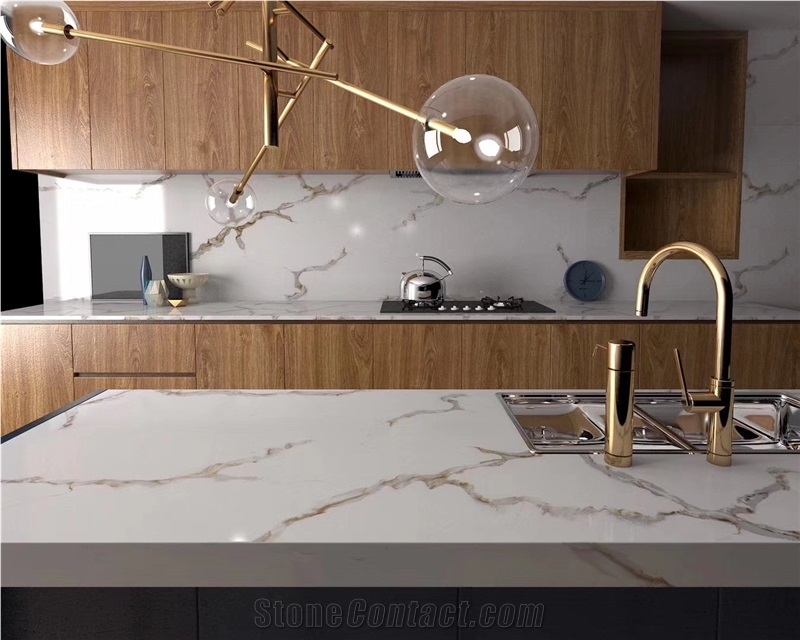 Artificial Quartz Calacatta Gold