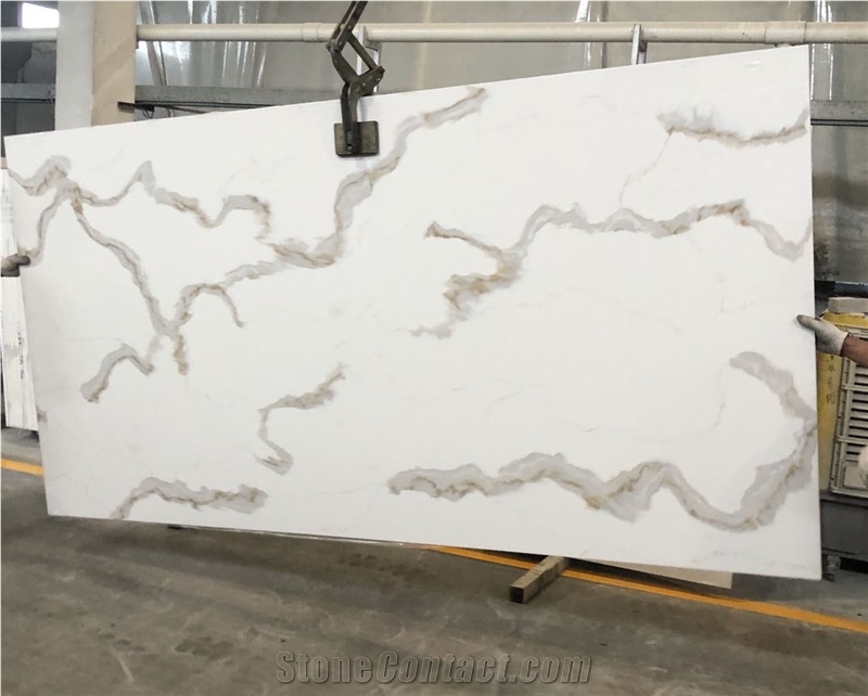 Artificial Quartz Calacatta Gold