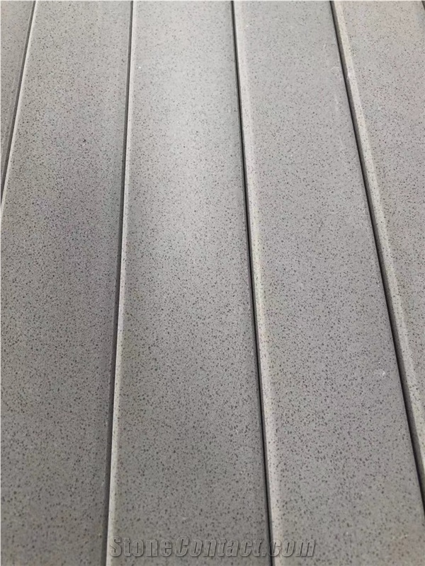 Pure Grey Top Kitchen Vanity Artificial Quartz
