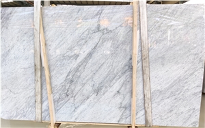 Bianco Carrara Venato White Marble For Wall And Floor Decor