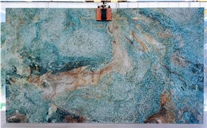 Factory Competitive Price Ocean Blue Quartzite Slabs