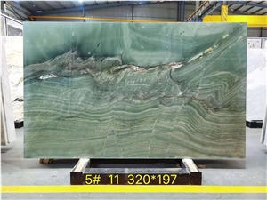 New Design Green Jasper Quartzite Slab for Wall Decor