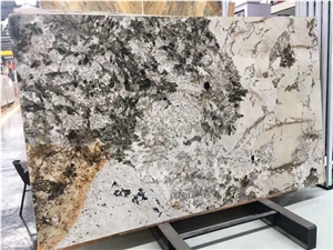 Peacock Sween White Crystal Natural Thin Granite
