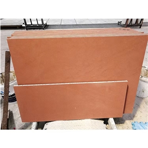 Red Sandstone Tiles For Walling, Flooring