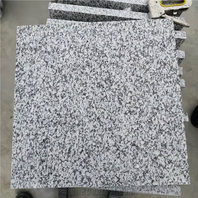 Flamed China G603 JinLin White Granite Paving Tiles