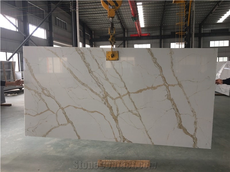 New Calacatta quartz stone  Calacatta quartz kitchen tops