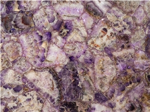 amethist-viola Semiprecious Stone