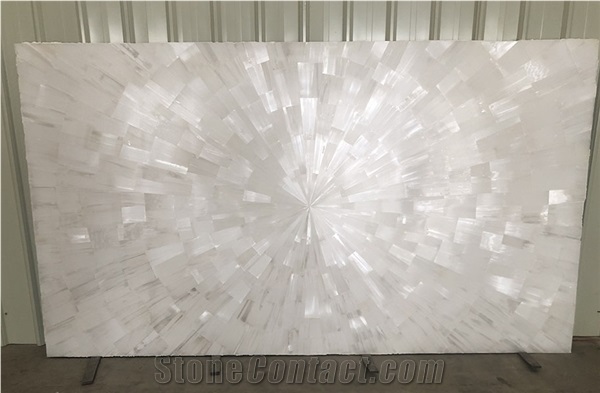 white agate tile, white agate mosaic